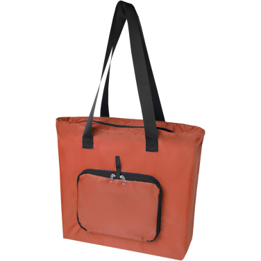 Logo trade promotional gifts picture of: EcoFold RPET foldable tote bag 16L