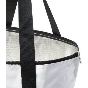 Logo trade advertising products picture of: EcoFold RPET foldable tote cooler bag 15L