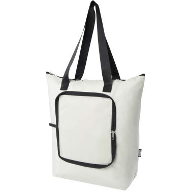 Logotrade corporate gifts photo of: EcoFold RPET foldable tote cooler bag 15L