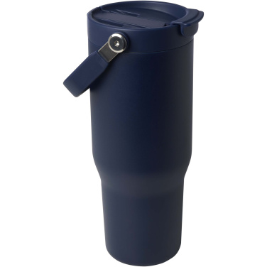 Logotrade advertising product picture of: Bronx 900 ml RCS recycled stainless steel copper vacuum insulated tumbler with dual function lid