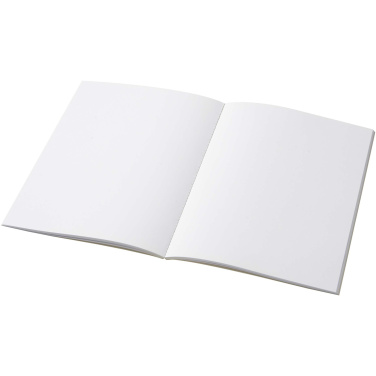 Logo trade corporate gifts picture of: Novella Austen A5 recycled soft cover notebook - 50 sheets