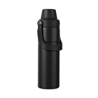 Logo trade corporate gifts image of: Baltimore trek RCS recycled SS bottle 600 ML