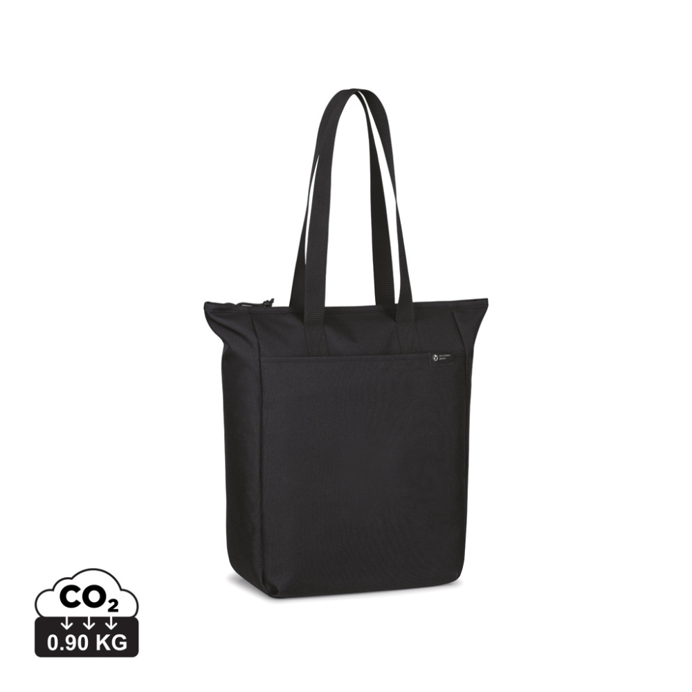 Logo trade corporate gifts image of: Renew AWARE™ rPET Zippered Tote