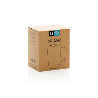Logo trade promotional gifts image of: Aviana™ Rowan RCS Recycled Mug 450 ML
