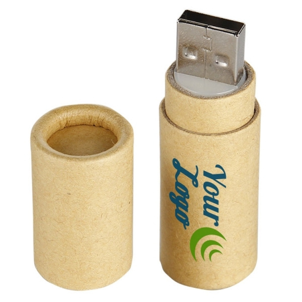 Logotrade promotional gift image of: Cardboard USB stick
