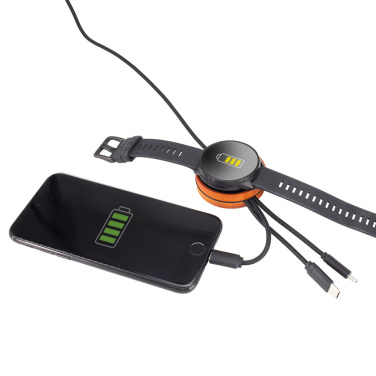 Logotrade business gifts photo of: Big cable 4in1 with illuminated logo - i5w