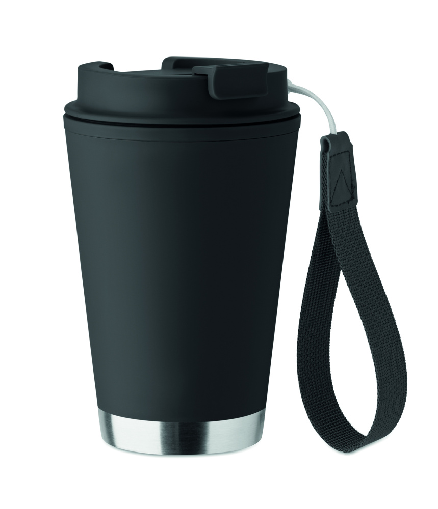 Logo trade promotional merchandise image of: Double wall tumbler 300ml