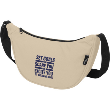 Logo trade promotional giveaways image of: Byron recycled fanny pack 1.5L
