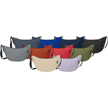 Logo trade promotional giveaways image of: Byron recycled fanny pack 1.5L