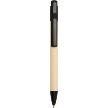 Logotrade promotional giveaway image of: Liliana sugarcane paper ballpoint pen (blue ink)
