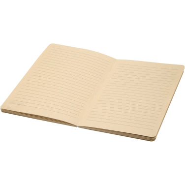 Logotrade promotional merchandise image of: Liliana A5 sugarcane and RPET soft cover notebook
