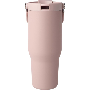 Logo trade promotional giveaways image of: Bronx 900 ml RCS recycled stainless steel copper vacuum insulated tumbler with dual function lid