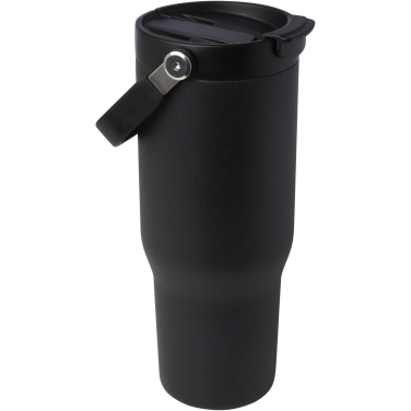 Logo trade corporate gift photo of: Bronx 900 ml RCS recycled stainless steel copper vacuum insulated tumbler with dual function lid