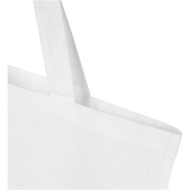 Logo trade promotional products picture of: Madras Blend 140 g/m² GRS recycled cotton tote bag 7L