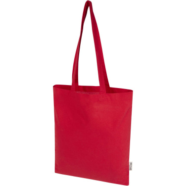 Logotrade promotional giveaway picture of: Madras Blend 140 g/m² GRS recycled cotton tote bag 7L