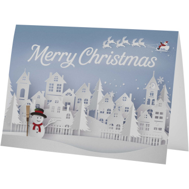 Logo trade corporate gifts picture of: Herald A5 greeting card