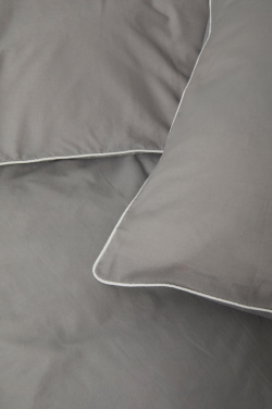 Logo trade corporate gifts image of: VINGA Marston OCS organic cotton bed linen, 4 pcs set