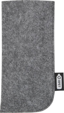 Logo trade promotional merchandise image of: Felta GRS recycled pouch for glasses