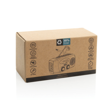 Logotrade business gift image of: RescueWave RCS recycled plastic emergency radio