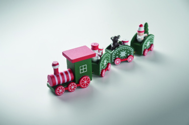 Logotrade corporate gifts photo of: Wooden Christmas train
