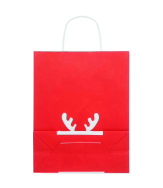 Logo trade business gifts image of: Gift paper bag medium