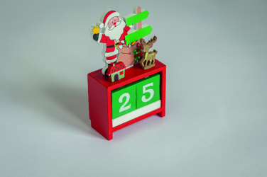 Logo trade promotional items image of: Christmas countdown calendar