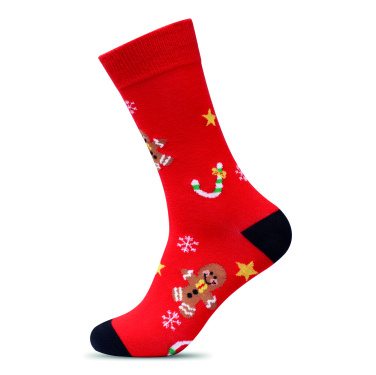 Logotrade promotional products photo of: Pair of Christmas socks L