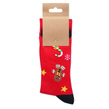 Logotrade promotional items photo of: Pair of Christmas socks L