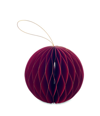 Logo trade corporate gift photo of: Foldable  XMAS bauble hanger