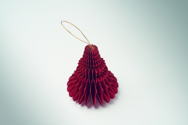 Logotrade promotional gift picture of: Christmas paper tree hanger