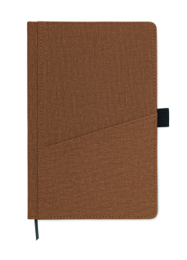 Logotrade promotional merchandise picture of: A5 notebook PU front pocket