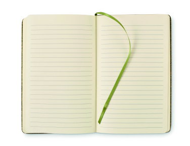 Logo trade corporate gifts picture of: A5 notebook with hard cover