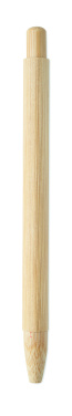 Logo trade corporate gift photo of: Bamboo automatic ball pen