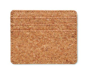 Logo trade promotional giveaway photo of: Cork cardholder with RFID