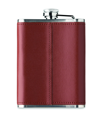 Logotrade promotional item picture of: Slim hip flask 200 ml