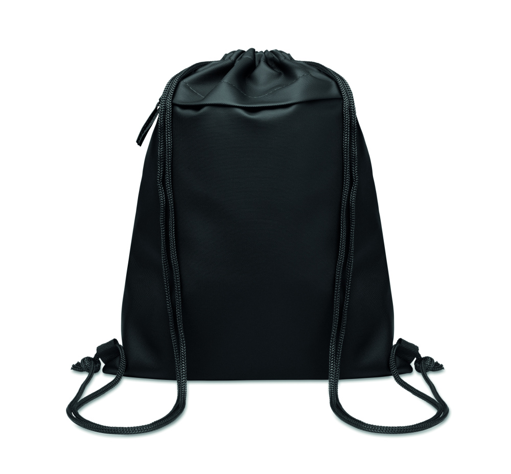 Logotrade advertising product picture of: Drawstring bag in 600D RPET