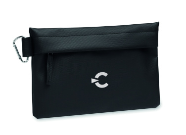 Logo trade promotional products picture of: Organizer pouch in 600D RPET