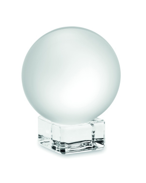 Logo trade advertising product photo of: Glass round award