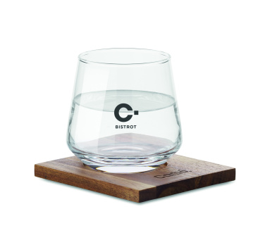 Logo trade promotional items image of: Whisky short drink glass set