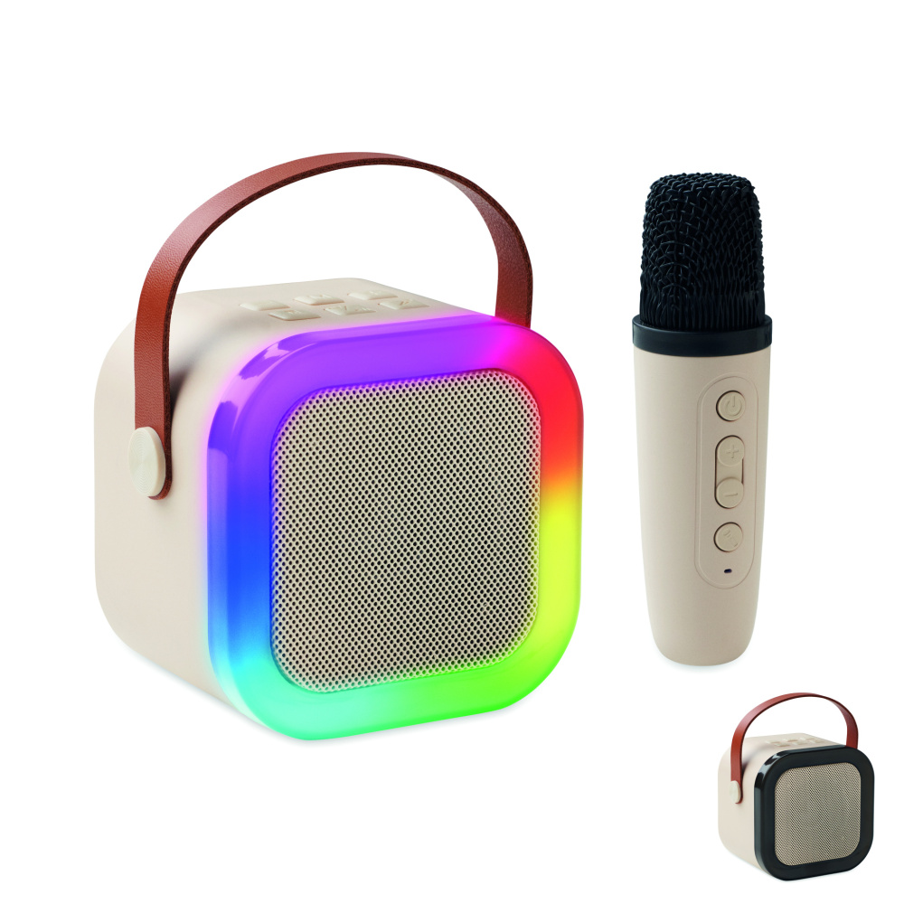 Logotrade promotional gift picture of: Karaoke set speaker