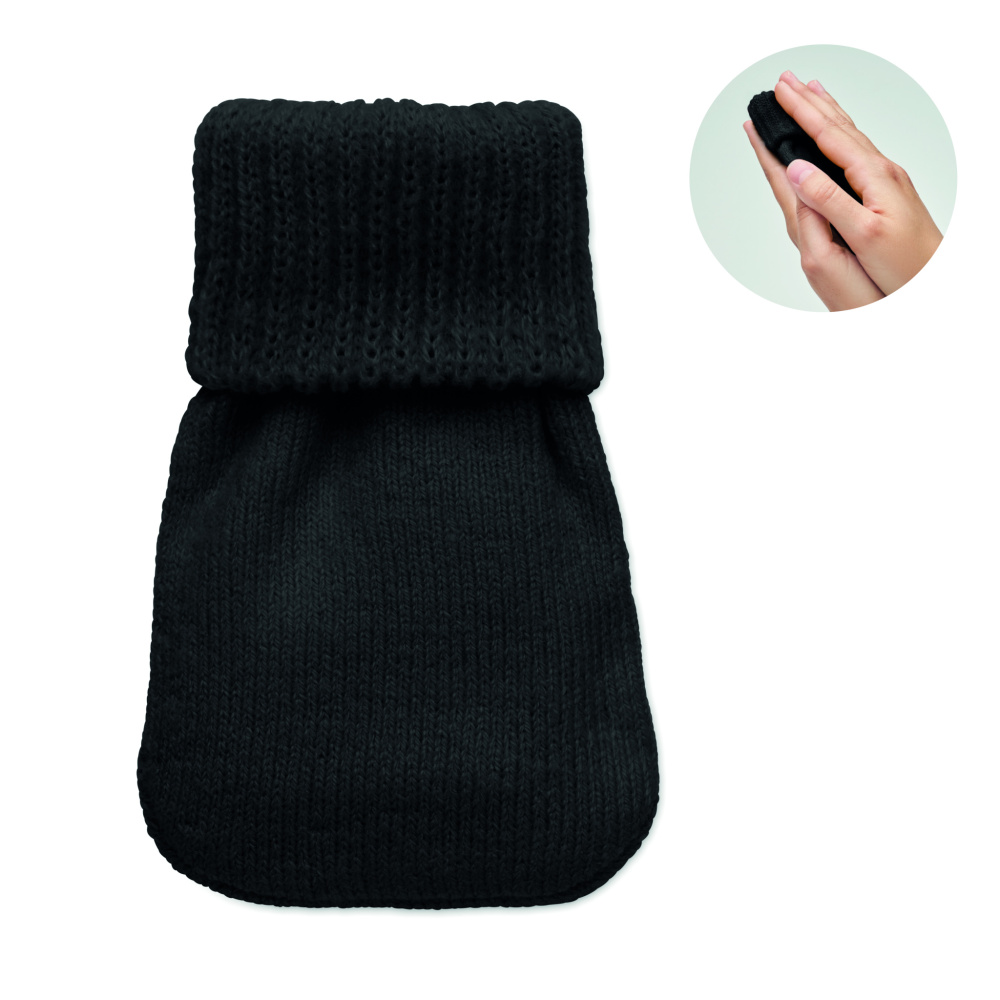 Logotrade advertising product image of: Hand warmer knitted polyester