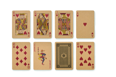 Logo trade promotional giveaway photo of: Domino and cards set