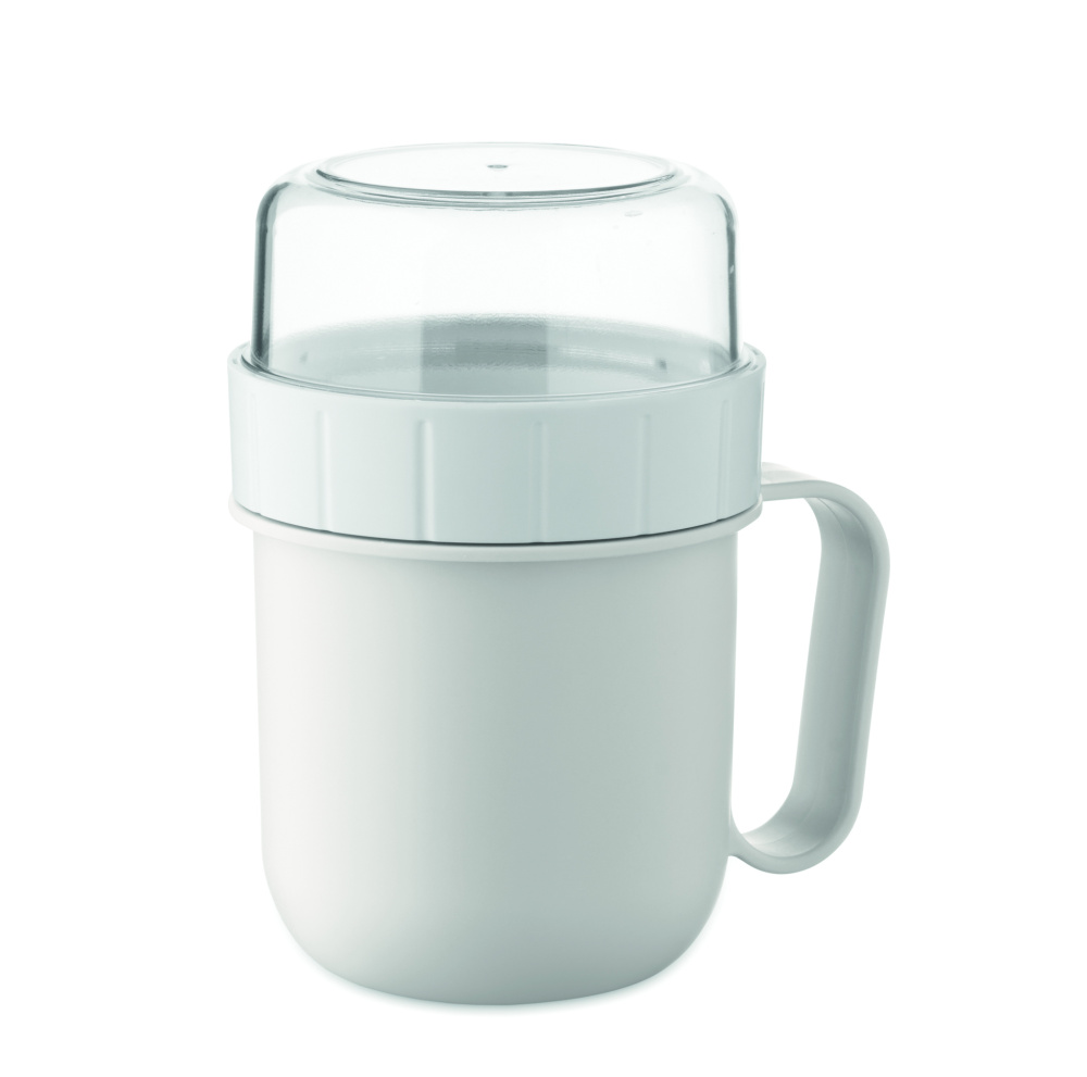 Logo trade promotional gifts image of: On the go cup in PP 450 ml