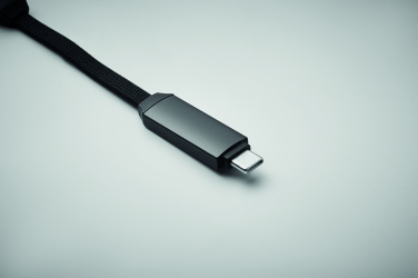 Logo trade promotional products image of: 60W charging cable keyring