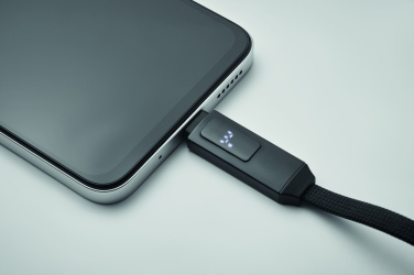 Logo trade promotional giveaway photo of: 60W charging cable keyring