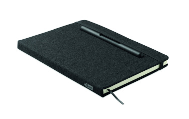 Logotrade business gift image of: A5 notebook with phone holder
