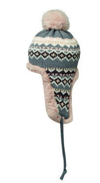 Logotrade promotional item image of: Knitted beanie with ear flap
