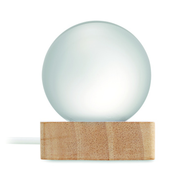 Logotrade promotional gift image of: LED glass ball