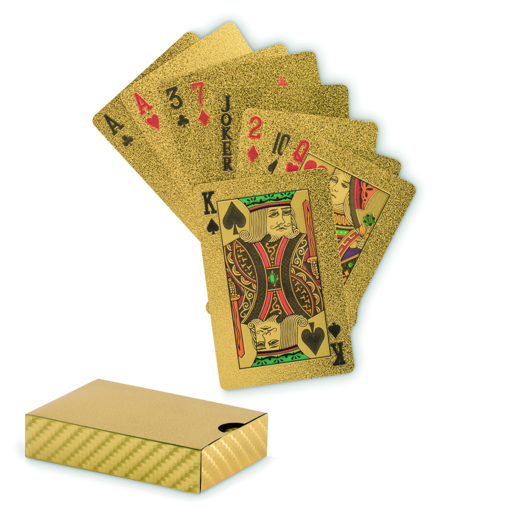Logo trade corporate gifts picture of: Waterproof playing cards