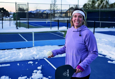 Logo trade promotional products picture of: Pickle ball paddle set
